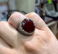 REBUY Red Bracelet Stone With REBUY Ring
